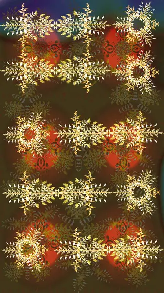 Renk arka plan üzerinde izole soyut kar taneleri ile düz tasarım. Raster kar taneleri arka plan. Kar tanesi renkli desen. Raster resim. Snowflakes desen.