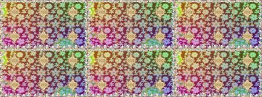 Paisleys zarif çiçek desenli arkaplan duvar kâğıdı çizimi klasik stil, modern 3D çizgili sanat eseri altın ve nötr desenli çiçek yaprakları ve süslemeleri..