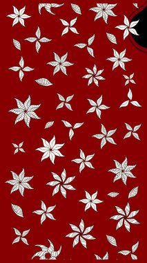 Küçük çaplı çiçeklerdeki basit şirin desenler. Tekstil veya kitap kapakları, imalat, duvar kağıtları, baskı, hediye paketi ve yapıştırma kitabı için çiçek eskizi geçmişi. Raster illüstrasyonu.