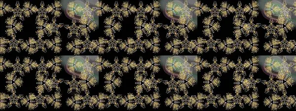 Renkler. Noel ve yeni yıl moda baskıları için tatil tasarımı. Kar tanelerinin soyut arkaplanlı Noel şablonu. Raster illüstrasyonu. Siyah kar taneleri.