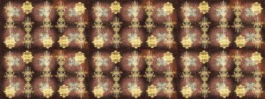 Yeni yıl kar tanesi. Düz kar karalama ikonları, yılbaşı afişi için kar taneleri silueti, kartlar. Hoş soyut kar taneleri renkler üzerine raster tasarımı.