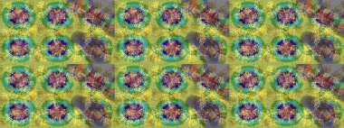 Snowflakes desen. Raster kar taneleri arka plan. Kar tanesi renkli desen. Renk arka plan üzerinde izole soyut kar taneleri ile düz tasarım. Raster illüstrasyon.