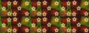 Elle çizilmiş kartanesi karalaması. Raster illüstrasyonu. Yılbaşı kış tasarımı için renkli kar taneleri.