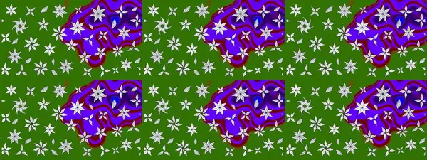 Kızılderili desenli desenli desenli şal deseni. Raster Henna dövme stili. Tekstil, tebrik kartı, boyama kitabı, telefon kılıfı baskısı için kullanılabilir. Etnik Mandala süsü.