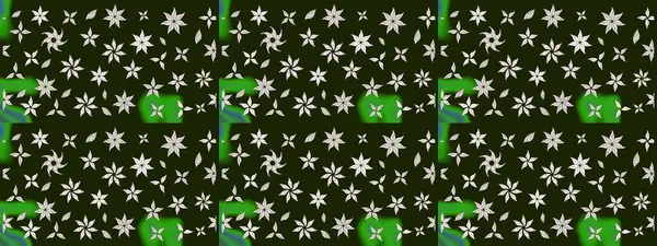 Düz Çiçek Elementleri Tasarımı. Çocuk stili. Renkli Bahar Teması eskiz kalıbı. Çiçekli çizim raster arkaplanı.