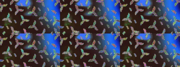 Xmas Frost kar taneleri izole edilmiş siluet sembolü. Kış Noel 'inde kar bembeyaz kristal element. Meteoroloji buz koleksiyonu. Raster. Kar Tanesi raster simgesi arkaplan kahverengi, mavi ve gri.