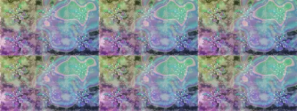 Renkli Bahar Temalı Kusursuz Arkaplan. Düz Çiçek Elementleri Tasarımı. Raster illüstrasyonunda kusursuz çiçek deseni. Güzel kumaş deseni.