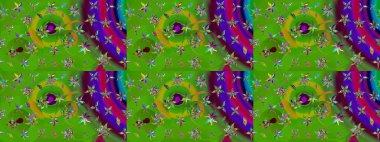 El çizimi Raster çizimi. Parlak elementlerin. Çizim çiçek deseni duvar kağıdı, web sitesi arkaplanı, paket kağıdı, davetiye, broşür, pankart veya web sitesi için kullanılabilir.