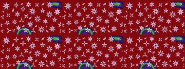 Anti-stres için soyut örnek sayfası. Kırmızı renklerde. Raster illüstrasyonu.