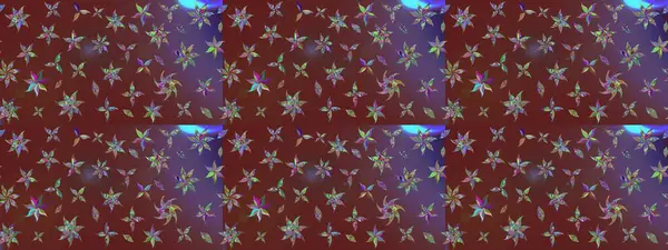 Kahverengi renkli çiçekler. Tatil havası. Raster güzel bir çiçek deseni çizmiş. Nazik romantik baskı. Bahar mevsimi.