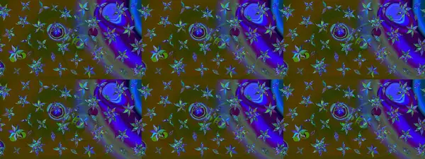 Düz Çiçek Elementleri Tasarımı. Modaya uygun kumaş deseni. Sevimli çiçek raster deseni. Renkli Yaz Teması çizim şablonu.