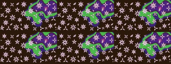 Parmak izi, kumaş, duvar kâğıdı, tekstil için raster dokusu. Renkli grunge, soyut arkaplanı colokahverengi çiçeklerle süslüyor. Nakış desenli çiçek deseni..