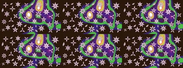 Suluboya desenli çiçek deseni. Ton halinde. Dekorasyon ve tasarım için güzel bir desen. Çiçeğin suluboya çizimlerinin mükemmel deseni. Moda yazdırma.