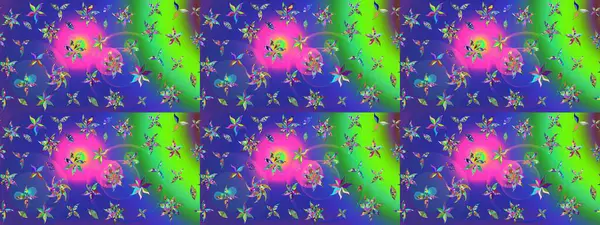 Çiçek arkaplanlı soyut zarafet eskiz deseni. Raster Güzel kumaş deseni.