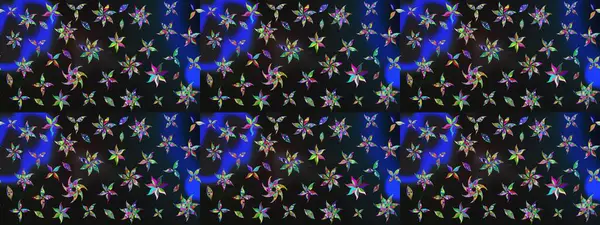 Çiçek arkaplan. Çizim raster deseni. Güzel kumaş deseni.