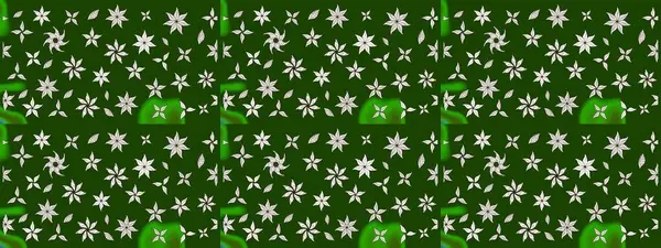 Raster illüstrasyonu. Küçük çiçekteki sevimli çiçek deseni. Çizim.