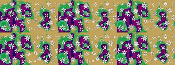 Çiçekli eskiz çizimi. Sarı renkli çiçekler. Renkli Yaz Temalı eskiz kalıbı. Düz Çiçek Elementleri Tasarımı.