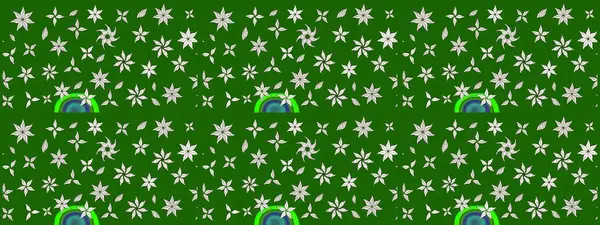 Düz Çiçek Elementleri Tasarımı. Karalama çiçeği. Renkli Bahar Teması eskiz kalıbı. Güzel kumaş deseni. Zentangle soyut çiçekleri. Raster illüstrasyonu.