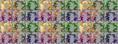 Klasik çiçekler. Yaz çiçekleri teması. Tarafsız renkler. Suluboya resim taklit Raster çizimi. El çizimi soyut süslü elementler.