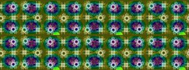 Raster kar taneleri deseni. Renkli arka planda güzel kar taneleri. Raster illüstrasyonu.