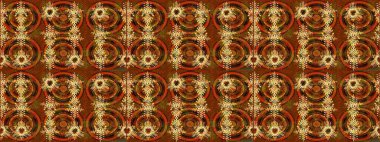 Son moda kar taneleri ve elementler onun kartlarını gösteriyor. Retro tarzı doku, soyut kış elementleri. Kar taneleri tasarımı. Muhteşem tasarım posteri, kapak, kahverengi, turuncu ve sarı renkli kart tasarımı.