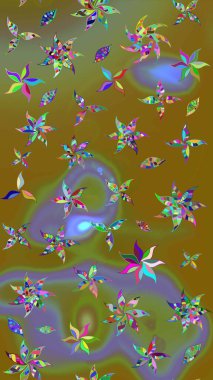 Zarif, parlak ve eskiz kahverengi çiçek desenli tasarım. Sabıka baskıları, bebek kıyafetleri, duvar kâğıtları, paket kutuları vb..