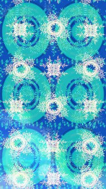 Tekrar eden çiçek arkaplanı, zarif mavi çiçek duvar kağıdı. Mavi renkler üzerine çiçek desenli çizimler, el yapımı papatyalar, papatyalar..