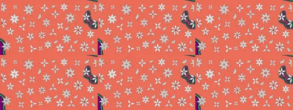 Of doodle elements. Hand drawn Raster illustration. Sketch flower pattern can be used for wallpaper, website background, wrapping paper, invitation, flyer, banner or website.