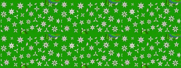 Raster - stok. Yeşil çiçekli eskiz deseni, suluboya çiçek deseni, sevimli çiçek, duvar kağıdı, kart veya kumaş için fayanslı.