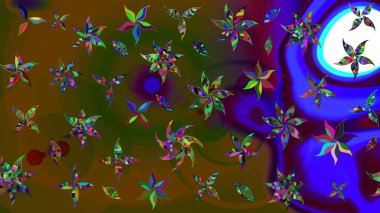 Güzel kumaş deseni. Çizim raster deseni. Çiçek arka planı.