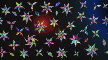 Çizim çiçek deseni duvar kağıdı, web sitesi arka planı, ambalaj kağıdı, davetiye, broşür, afiş veya web sitesi için kullanılabilir. Karalama elementleri. El çizimi Raster illüstrasyonu.