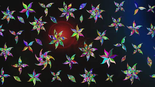 Çizim çiçek deseni duvar kağıdı, web sitesi arka planı, ambalaj kağıdı, davetiye, broşür, afiş veya web sitesi için kullanılabilir. Karalama elementleri. El çizimi Raster illüstrasyonu.