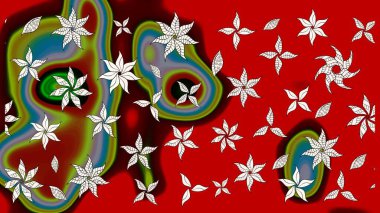 Etnik Mandala süsleme. Hint çiçek desenli madalyon desen. Kullanılabilir Tekstil, tebrik kartı, boyama kitabı, telefon durumda yazdırma için. Raster kına dövme stil.