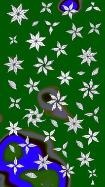 Yatak çarşafları, ceket, paket tasarımı, kumaş ve moda kavramları için tekstil baskısı. Eskiz modeli etnik tasarım. Çiçekleri, deniz kabukları, mandalaları ve suluboya efektleri olan deniz altyapısı.