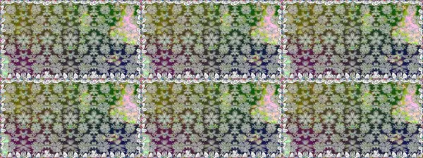 Gri renklerde. Raster deseni. Raster illüstrasyonu. Küçük çiçekteki sevimli çiçek deseni. Soyut çiçek pürüzsüz desen arkaplanı.