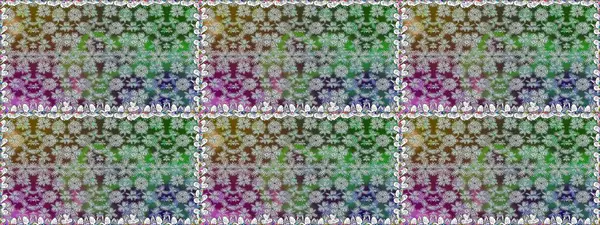 Raster Çiçek İllüstrasyonu güzel tekstil. Gri renkli etnik çiçeklerle kusursuz bir desen..