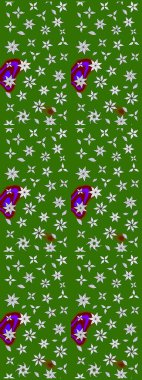 Çiçek deseni duvar kağıdı, desen dolguları ve web sayfası arka planı için kullanılabilir. Süslü zentangle çizim dokusu, soyut çiçeklerle süslenmiş. Şekillendirilmiş çiçekli çizim deseni.