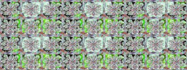 Küçük çiçekteki sevimli çiçek deseni. Tarafsız renklerde çiçekler.