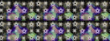 Snowflakes desen. Raster kar taneleri arka plan. Kar tanesi renkli desen. Renk arka plan üzerinde izole soyut kar taneleri ile düz tasarım. Raster illüstrasyon.