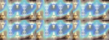 Meteoroloji buz koleksiyonu. Kar Tanesi Raster simgesi arkaplanı. Kış mavisi, nötr ve bej rengi kar beyazı kristal element. Raster. Xmas don kar taneleri izole edilmiş siluet sembolü.