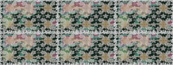 Raster güzel kumaş deseni. Soyut zerafet çiçek arka plan ile seamless modeli.