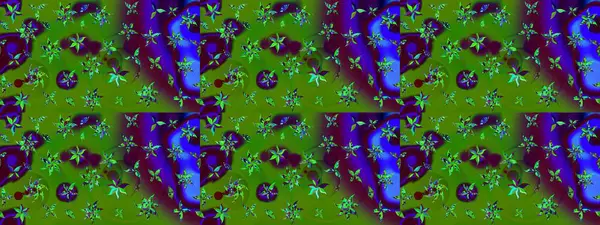 Motley illüstrasyonu. Küçük renkli çiçekler. Çiçekli bahar çiçekleri. Küçük çiçekte güzel bir desen. Moda baskıları için zarif bir şablon.