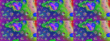 Ev dekoru. Paisley el çizimi elementler. Fantezi çiçekli eskiz deseni, doğal duvar kağıdı, çiçek desenli kıvrımlı illüstrasyon.