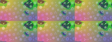 Çiçek desenli eskiz. Tarafsız renklerde çiçekler. Tişört baskısı için çiçek boyama rasteriName.