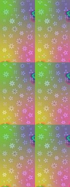 Çiçek desenli eskiz, darbeler, sıçramalar, yaz çiçekleri. Tarafsız renklerde çiçekler. Raster illüstrasyonu.