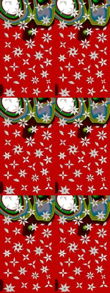 Gömlek, arka plan modelini çiz. Tropik çiçekler. Kırmızı renkte çiçekler.