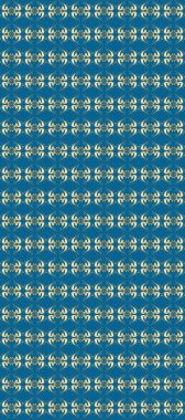 Süslü dekorasyon. Damask altın soyut çiçek deseni mor, nötr ve beyaz renkler üzerinde.