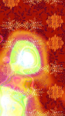 Düz Çiçek Elementleri Tasarımı. Çiçekli eskiz arkaplanı. Çocuk stili. Renkli Bahar Teması çizim şablonu.