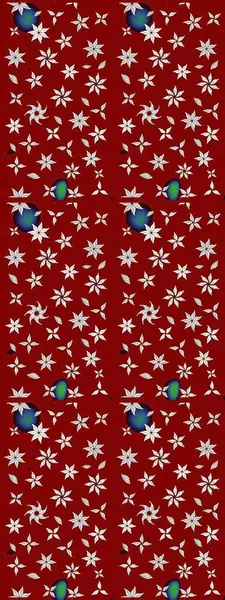 Sabıka fotoğraflarında, bebek kıyafetlerinde, duvar kâğıtlarında, paket kutularında falan kullanılabilir. Raster. Zarif, parlak ve eskiz kırmızı çiçek deseni tasarımı.