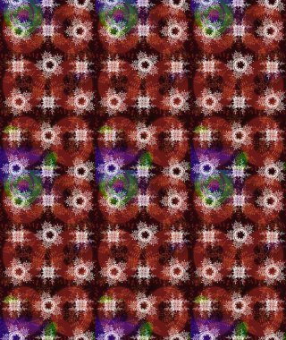 Yeni yıl kar tanesi. Düz kar karalama ikonları, kar taneleri kahverengi, kırmızı ve nötr renklerde siluet noel afişi, kartlar. Güzel soyut kar taneleri raster tasarımı..